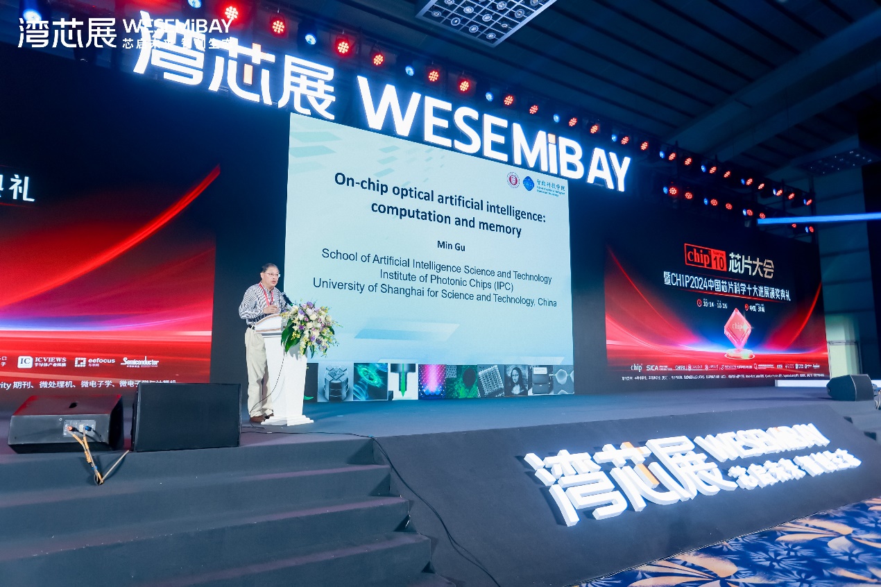 顧敏院士做大會報告